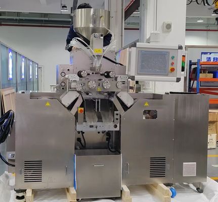 품질  High Torsion Stiffness Soft Gel Capsule Machine with Harmonic Reducer 5.5kw 16 Plunges 공장