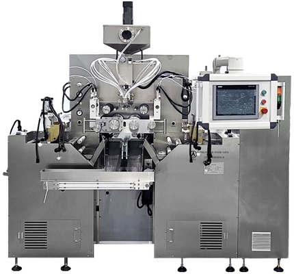 다이 롤 속도 1-10rpm 세르보 제어 소프트 캡슐 기계 다이 롤 크기 Ф150x250mm 6&quot;X10&quot; RGY16-15SF